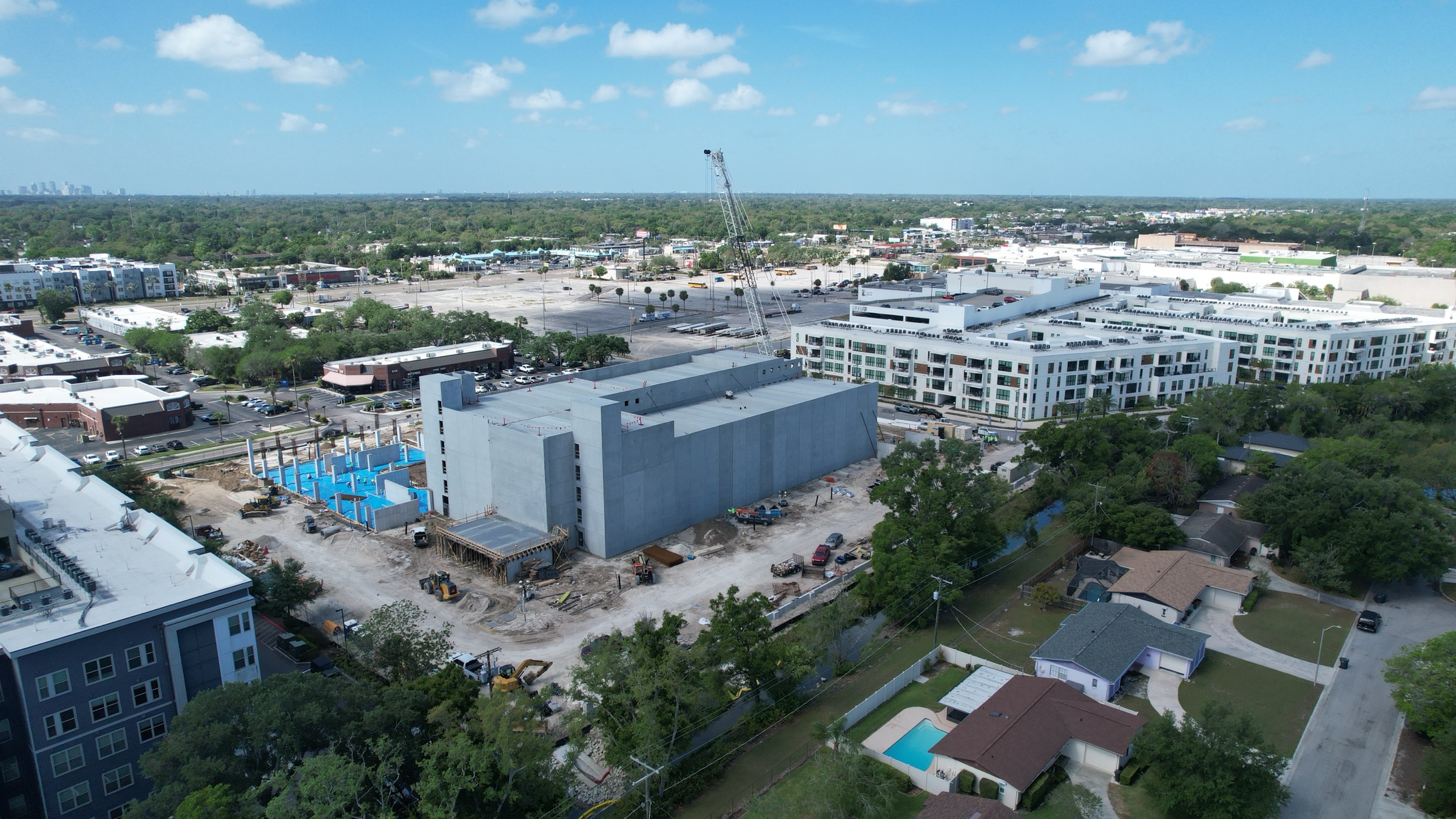 Aerial inspection — structural detail